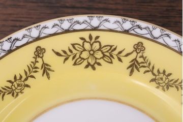 アンティーク雑貨　オールドノリタケ　海外(英国)輸出品　マルキ　カップ&ソーサー3客セット(洋食器)(2)