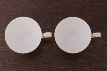 オールドノリタケ　海外(英国)輸出品　マルキ　カップ&ソーサー2客セット(トリオ)(洋食器)