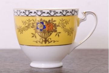 オールドノリタケ　海外(英国)輸出品　マルキ　カップ&ソーサー2客セット(トリオ)(洋食器)