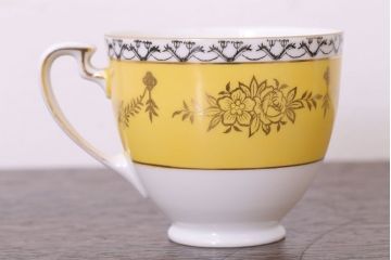 オールドノリタケ　海外(英国)輸出品　マルキ　カップ&ソーサー2客セット(トリオ)(洋食器)