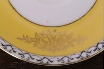 オールドノリタケ　海外(英国)輸出品　マルキ　カップ&ソーサー2客セット(トリオ)(洋食器)