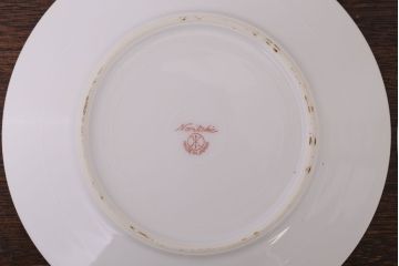 オールドノリタケ　海外(英国)輸出品　マルキ　カップ&ソーサー2客セット(トリオ)(洋食器)