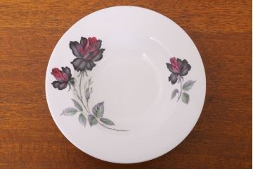 アンティーク雑貨　イギリス　Royal Albert(ロイヤルアルバート) MASQUERADE(マスカレード)シリーズ　スープボウル3枚セット(洋食器)(2)