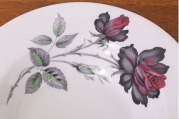 アンティーク雑貨　イギリス　Royal Albert(ロイヤルアルバート) MASQUERADE(マスカレード)シリーズ　スープボウル3枚セット(洋食器)(2)