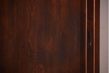 アンティーク家具　三方栓材製　和製アンティークの引き出し・作業台付き戸棚