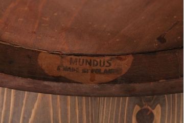 アンティーク雑貨　MUNDUS and J&J Kohn(ムンダス&ヤコブ・ヨゼフコーン)　海外アンティークの上品なベントウッドアームチェア(1)