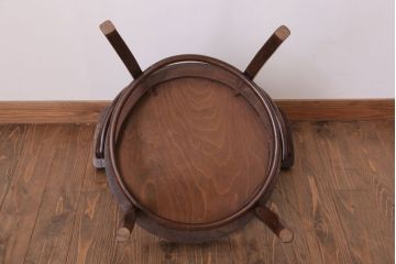 アンティーク雑貨　MUNDUS and J&J Kohn(ムンダス&ヤコブ・ヨゼフコーン)　海外アンティークの上品なベントウッドアームチェア(2)