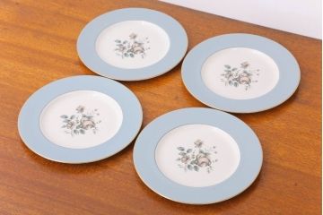 【T様ご成約済・ご決済用】ROYAL DOULTON(ロイヤルドルトン)　ROSE ELEGANS(ローズ・エレガンス)　ディナープレート4枚セット(皿・洋食器)(1)