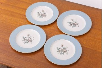 ROYAL DOULTON(ロイヤルドルトン)　ROSE ELEGANS(ローズ・エレガンス)　ディナープレート4枚セット(皿・洋食器)(2)