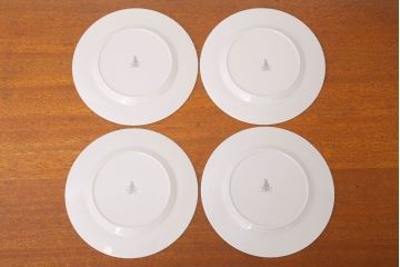 ROYAL DOULTON(ロイヤルドルトン)　ROSE ELEGANS(ローズ・エレガンス)　ディナープレート4枚セット(皿・洋食器)(3)