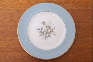 ROYAL DOULTON(ロイヤルドルトン)　ROSE ELEGANS(ローズ・エレガンス)　サラダプレート4枚セット(皿・洋食器)(1)