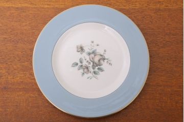 アンティーク雑貨　【T様ご成約済・ご決済用】ROYAL DOULTON(ロイヤルドルトン)　ROSE ELEGANS(ローズ・エレガンス)　サラダプレート4枚セット(皿・洋食器)(2)