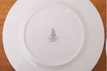 アンティーク雑貨　【T様ご成約済・ご決済用】ROYAL DOULTON(ロイヤルドルトン)　ROSE ELEGANS(ローズ・エレガンス)　サラダプレート4枚セット(皿・洋食器)(2)