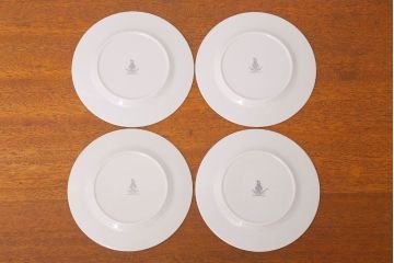 ROYAL DOULTON(ロイヤルドルトン)　ROSE ELEGANS(ローズ・エレガンス)　サラダプレート4枚(皿・洋食器)(1)