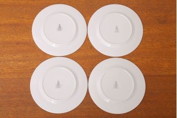 ROYAL DOULTON(ロイヤルドルトン)　ROSE ELEGANS(ローズ・エレガンス)　サラダプレート4枚(皿・洋食器)(2)