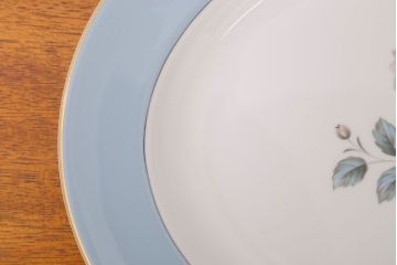 アンティーク雑貨　【T様ご成約済・ご決済用】ROYAL DOULTON(ロイヤルドルトン)　ROSE ELEGANS(ローズ・エレガンス)　オーバルプレート(2)(洋食器)