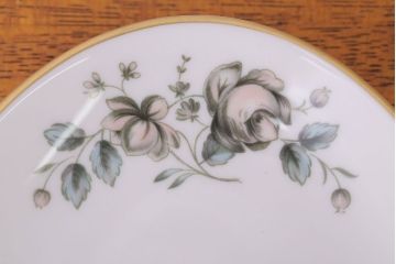 アンティーク雑貨　ROYAL DOULTON(ロイヤルドルトン)　ROSE ELEGANS(ローズ・エレガンス)　グレービーボート(ソースボート)(洋食器)