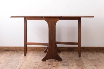ヴィンテージ家具　北欧ビンテージ　G-PLAN　チーク材のエクステンションテーブル(2)