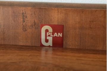 ヴィンテージ家具　北欧ビンテージ　G-PLAN　チーク材のエクステンションテーブル(2)