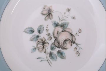 ROYAL DOULTON(ロイヤルドルトン)　ROSE ELEGANS(ローズ・エレガンス)　深皿4枚セット(洋食器)(1)