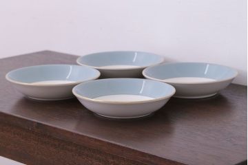ROYAL DOULTON(ロイヤルドルトン)　ROSE ELEGANS(ローズ・エレガンス)　深皿4枚セット(洋食器)(3)