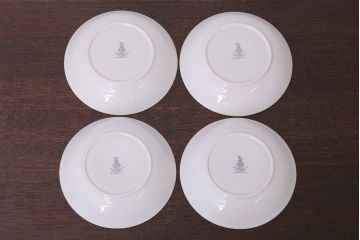ROYAL DOULTON(ロイヤルドルトン)　ROSE ELEGANS(ローズ・エレガンス)　深皿4枚セット(洋食器)(3)