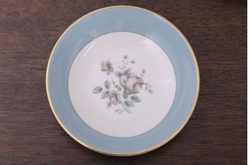 【T様ご成約済・ご決済用】ROYAL DOULTON(ロイヤルドルトン)　ROSE ELEGANS(ローズ・エレガンス)　深皿4枚セット(洋食器)