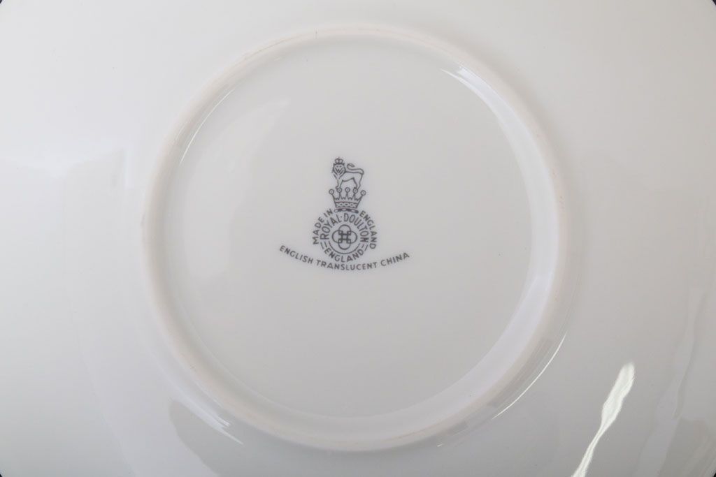 ROYAL DOULTON(ロイヤルドルトン)　ROSE ELEGANS(ローズ・エレガンス)　カップ&ソーサー4客セット(洋食器)(2)