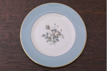 アンティーク雑貨　【T様ご成約済・ご決済用】ROYAL DOULTON(ロイヤルドルトン)　ROSE ELEGANS(ローズ・エレガンス)　ティープレート4枚セット(皿・洋食器)(1)