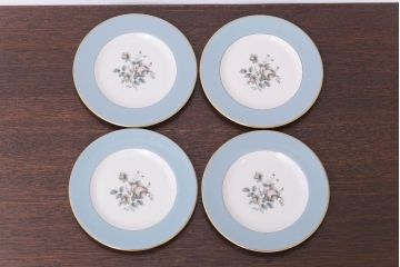 ROYAL DOULTON(ロイヤルドルトン)　ROSE ELEGANS(ローズ・エレガンス)　ティープレート4枚セット(皿・洋食器)(3)