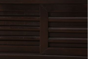 アンティーク家具　和モダンスタイル　四尺　古い木のアンティーク水屋箪笥ローボード(1)(テレビ台、キャビネット、収納棚)