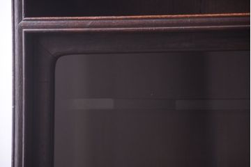 アンティーク家具　古い木の上品な和製アンティーク茶箪笥(茶棚)