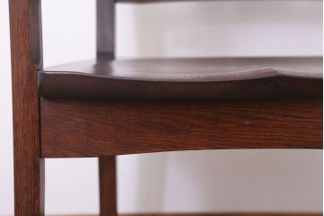 中古　美品　オークヴィレッジ　ナラ材　フォレストチェア(アームチェア)(定価12万8千円)(2)