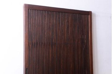 欅材製!シンプルデザイン　上品でモダンなアンティーク蔵戸(玄関戸)