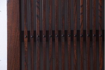 欅材製!シンプルデザイン　上品でモダンなアンティーク蔵戸(玄関戸)