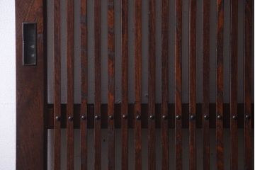 欅材製!シンプルデザイン　上品でモダンなアンティーク蔵戸(玄関戸)