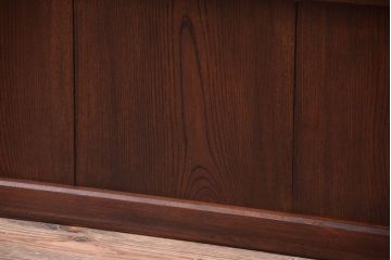 欅材製!シンプルデザイン　上品でモダンなアンティーク蔵戸(玄関戸)