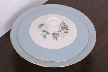 アンティーク雑貨　【T様ご成約済・ご決済用】ROYAL DOULTON(ロイヤルドルトン)　ROSE ELEGANS(ローズ・エレガンス)　チュリーン(蓋付きの深皿)(洋食器)(1)