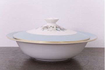 アンティーク雑貨　【T様ご成約済・ご決済用】ROYAL DOULTON(ロイヤルドルトン)　ROSE ELEGANS(ローズ・エレガンス)　チュリーン(蓋付きの深皿)(洋食器)(2)