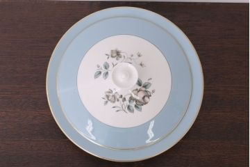 アンティーク雑貨　ROYAL DOULTON(ロイヤルドルトン)　ROSE ELEGANS(ローズ・エレガンス)　チュリーン(蓋付きの深皿)(洋食器)(3)