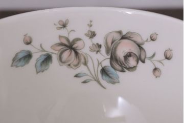 ROYAL DOULTON(ロイヤルドルトン)　ROSE ELEGANS(ローズ・エレガンス)　ティーポット・クリーマー・シュガー3点セット(洋食器)