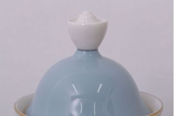 ROYAL DOULTON(ロイヤルドルトン)　ROSE ELEGANS(ローズ・エレガンス)　コーヒーポット・クリーマー・シュガー3点セット(洋食器)