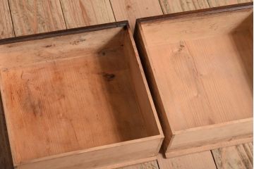 アンティーク家具　大正期　当時物色ガラス入りの高級品!和製アンティークの本箱(ブックケース)