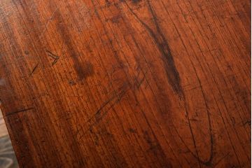 アンティーク家具　三方欅材!上質な和製アンティーク帳場箪笥