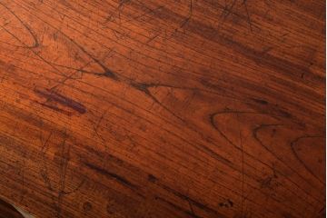 アンティーク家具　三方欅材!上質な和製アンティーク帳場箪笥