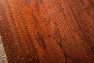 アンティーク家具　三方欅材!上質な和製アンティーク帳場箪笥