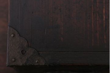 アンティーク雑貨　古民具・骨董　古い木製の味わい深い硯箱