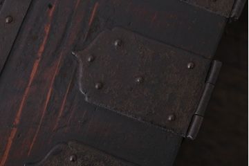 アンティーク雑貨　古民具・骨董　古い木製の味わい深い硯箱