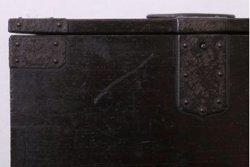 アンティーク雑貨　古民具・骨董　古い木製の味わい深い硯箱