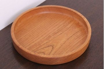 アンティーク雑貨　欅材製!木目の美しい和製アンティークのお盆